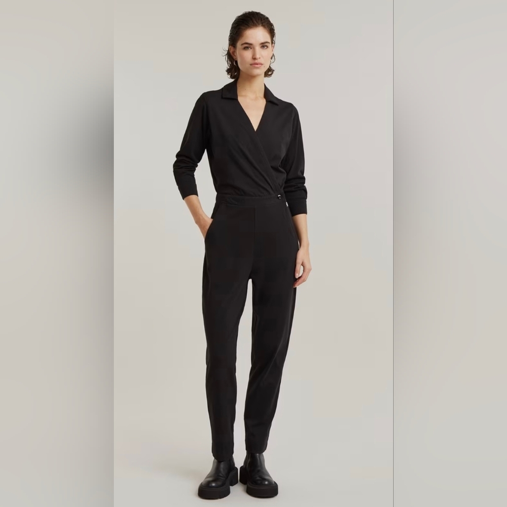 NWT - G-Star Elegant Black Shirt  Jumpsuit, Size M